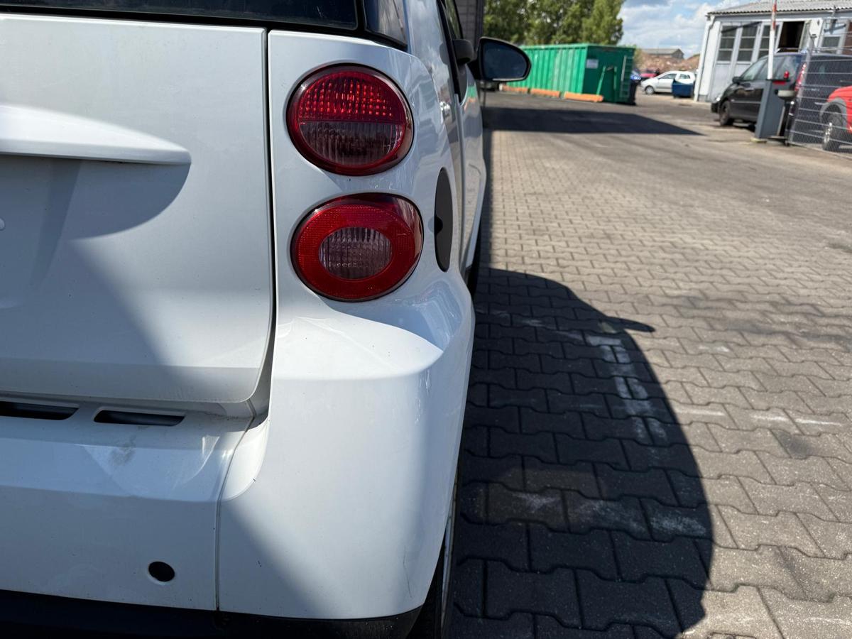 Smart Fortwo 451 Coupe original Kotflügel Seitenteil hinten rechts weiß BJ07